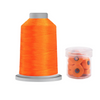 Glide Thread 40wt M Bundle - 5000m King Spool and M Bobbin Jar, 91505 Blaze