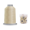 Glide Thread 40wt M Bundle - 5000m King Spool and M Bobbin Jar, 20001 Cream