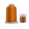 Glide Thread 40wt M Bundle - 5000m King Spool and M Bobbin Jar, 80131 Desert Sunset