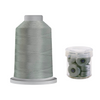 Glide Thread 40wt M Bundle - 5000m King Spool and M Bobbin Jar, 17543 Light Grey