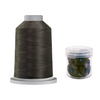 Glide Thread 40wt M Bundle - 5000m King Spool and M Bobbin Jar, 10424 Medium Grey