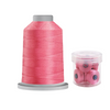 Glide Thread 40wt M Bundle - 5000m King Spool and M Bobbin Jar, 70189 Pink
