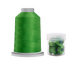 Glide Thread 40wt M Bundle - 5000m King Spool and M Bobbin Jar, 60362 Turf