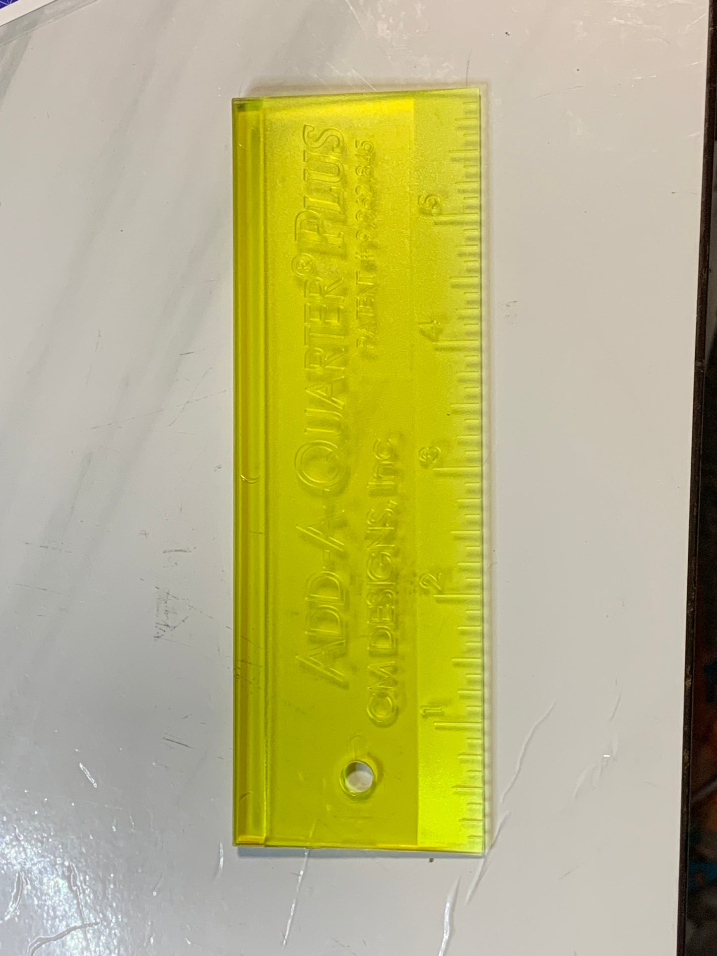 Add-A-Quarter Plus Ruler 6"