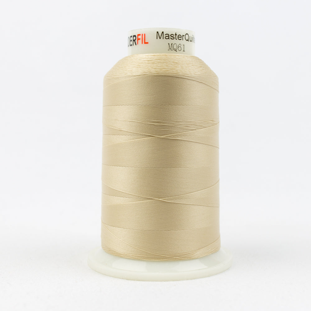 WonderFil Master Quilter 40wt Thread - Ivory MQL-61 - 2743m King Spool