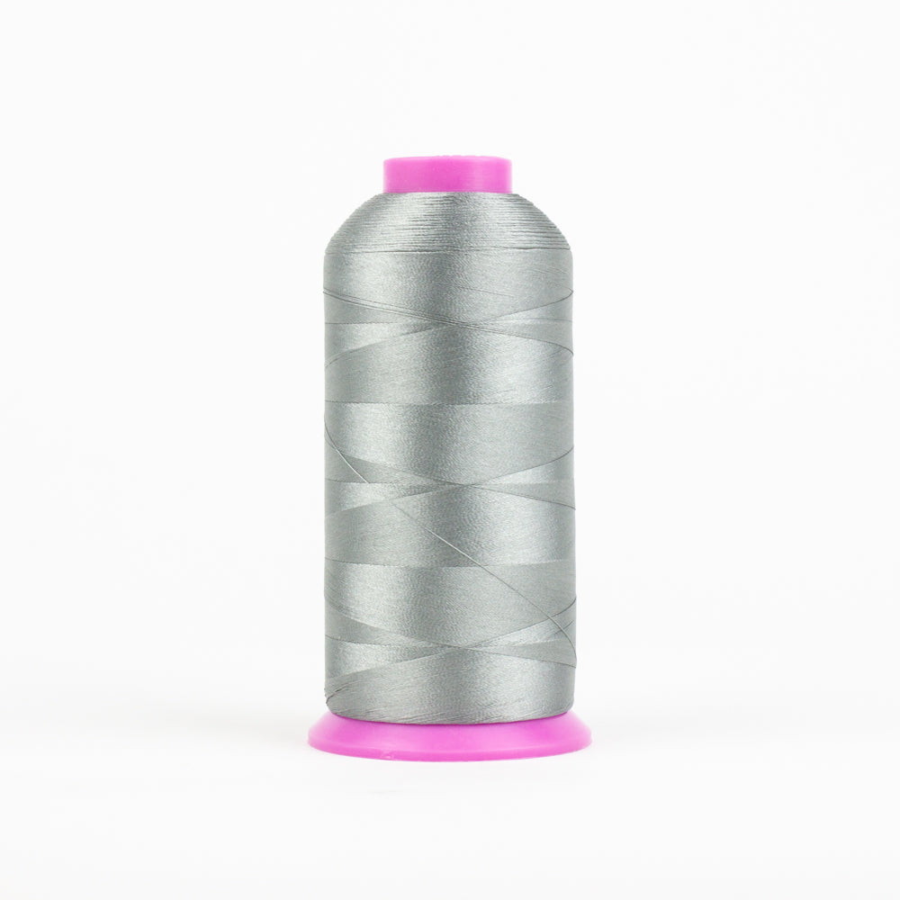 WonderFil Polyfast 40wt Polyester Thread - Steel Grey 5390 - 5000m King Spool