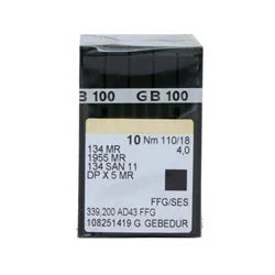Groz-Beckert GEBEDUR Titanium Longarm Needles – 134 / DPx5 System (10 Pack)