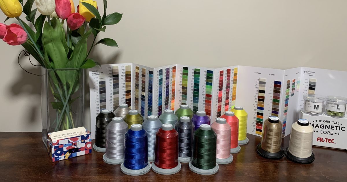 Stride Thread Glide Thread 40wt – Lori's Quilting Shop