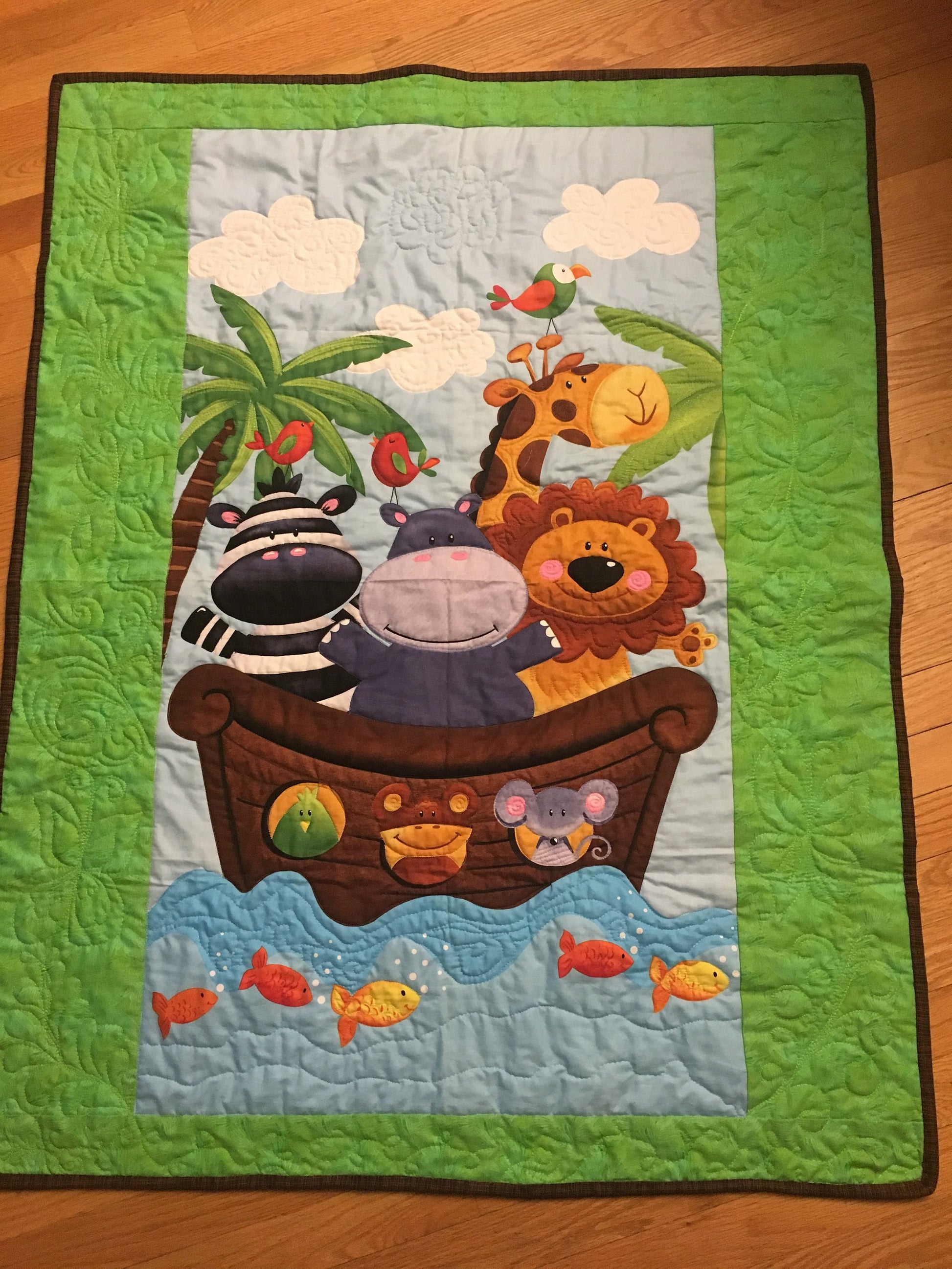 Custom Personalized Baby Quilt: Handmade & Unique - Lori's Quilting Shop