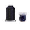 Glide Thread 40wt M Bundle - 5000 m Spool and M Bobbin Jar, 30281 Blueberry