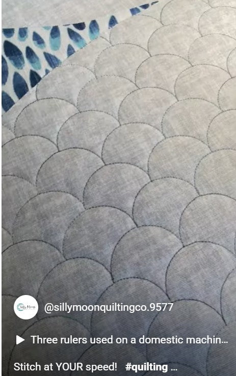 Gemini Circle Quilting Ruler – Silly Moon