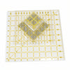 Square Quilting Ruler Set | 2.5", 4.5", 6.5" & 9.5" Easy-Read Acrylic Quilt Rulers