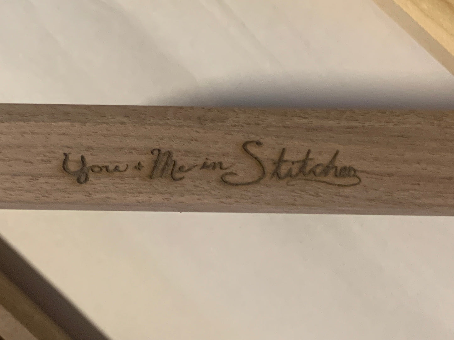 Domestic Hardwood Quilting Ruler Stand (1/8")