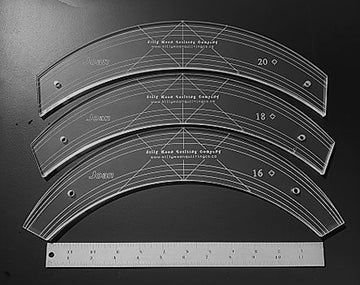 Joan Arc Quilting Rulers Silly Moon – Individual Sizes & Expanded Sets