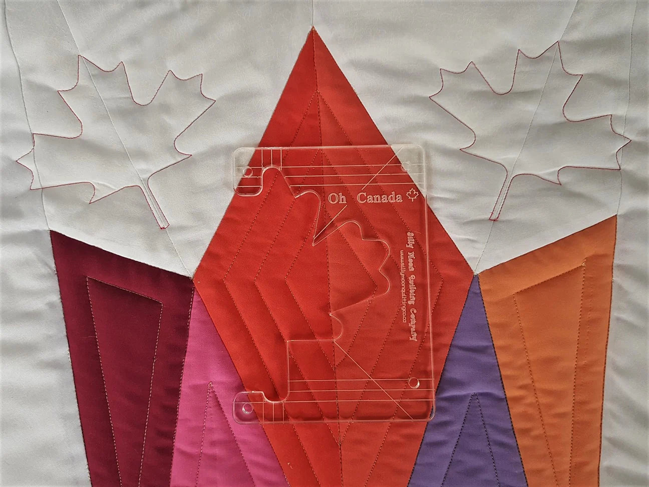 Maple Leaf Quilting Ruler – Oh Canada - Silly Moon