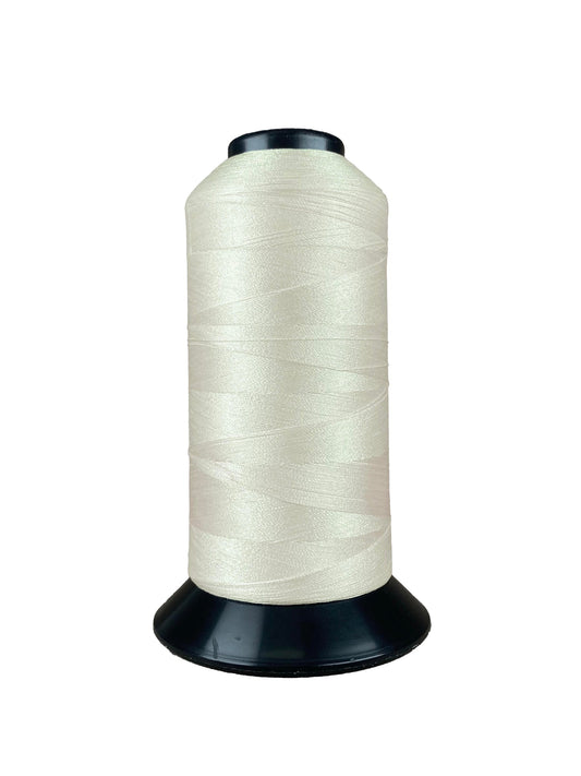 Picasso 40wt Trilobal Polyester Thread – 5000m King Spool - A0670 White