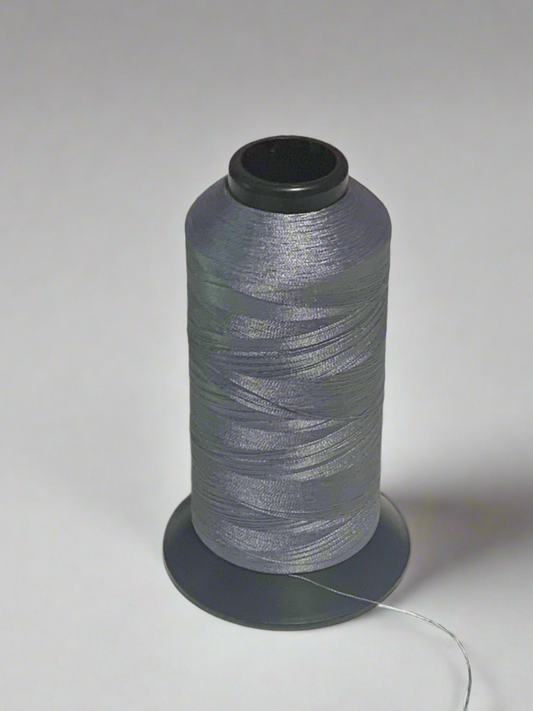Picasso 40 wt Trilobal Polyester Thread – 5000 m King Cone - RA2484 Grey