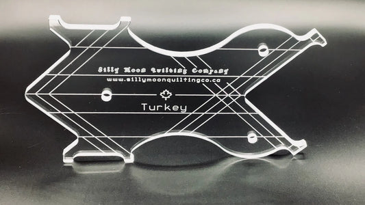 Multi-Purpose Quilting Ruler – Turkey - Silly Moon