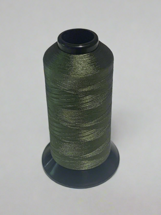 Picasso 40 wt Trilobal Polyester Thread – 5000 m King Cone - RA2317 Green