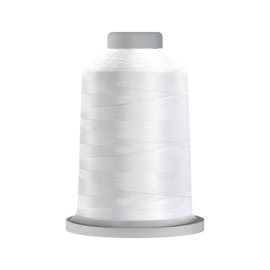 Glide Thread 40wt 5000 m King Spool 10002 Super White - Lori's Quilting Shop