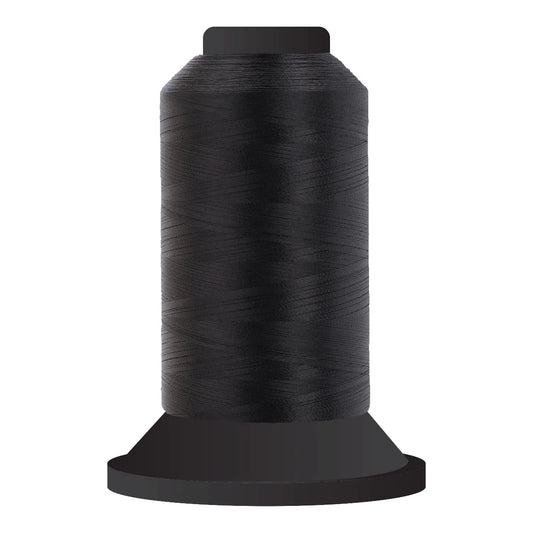 Glide Thread 60 wt 5000 m King Cone 11001 Black - Lori's Quilting Shop