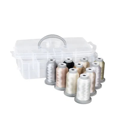 Everyday Neutrals – Glide Trilobal Polyester Thread Collection (10‑Color, 1,000  m Spools) (Copy)