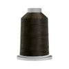 Glide 40 wt Shadow (1BLK3) 5000 m king cone trilobal polyester quilting thread.