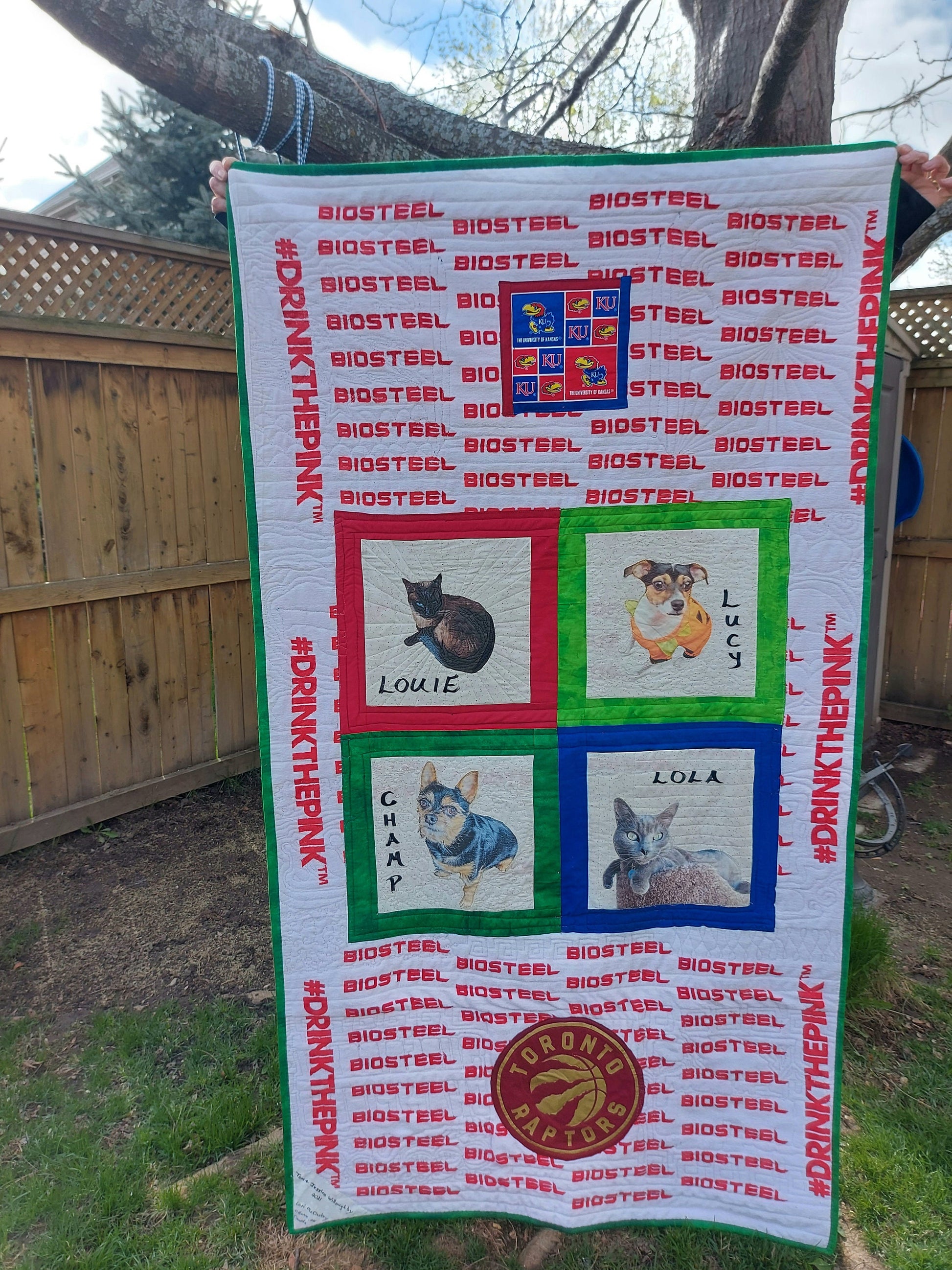 Handmade Celebration Quilt:  Preserve Precious Memories - Deposit Only - Lori's Quilting Shop