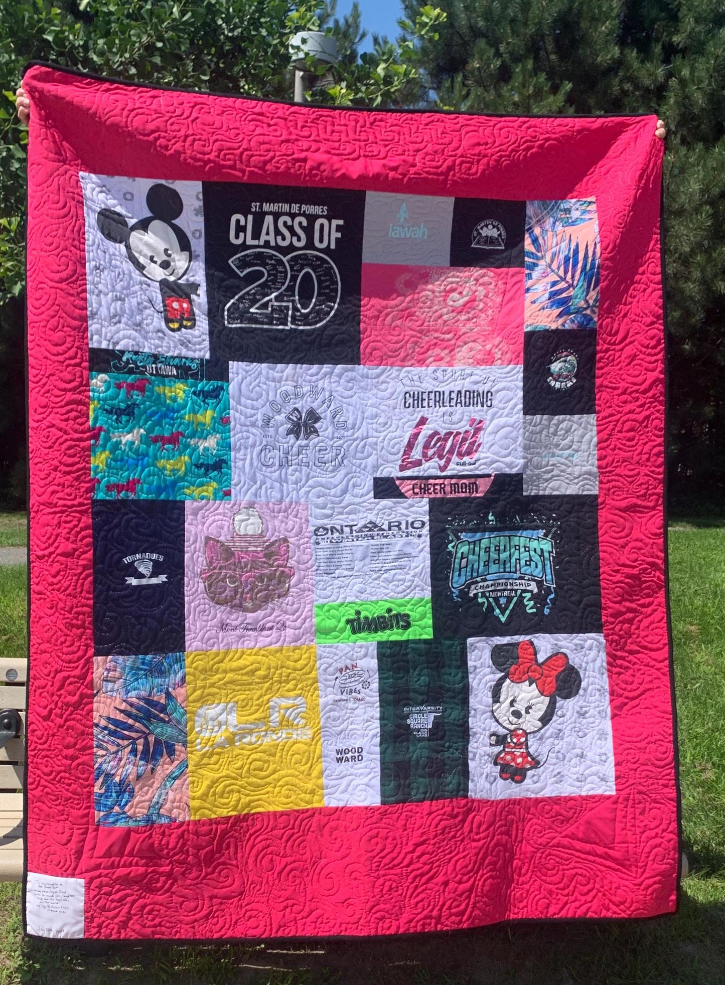 Handmade Celebration Quilt:  Preserve Precious Memories - Deposit Only - Lori's Quilting Shop