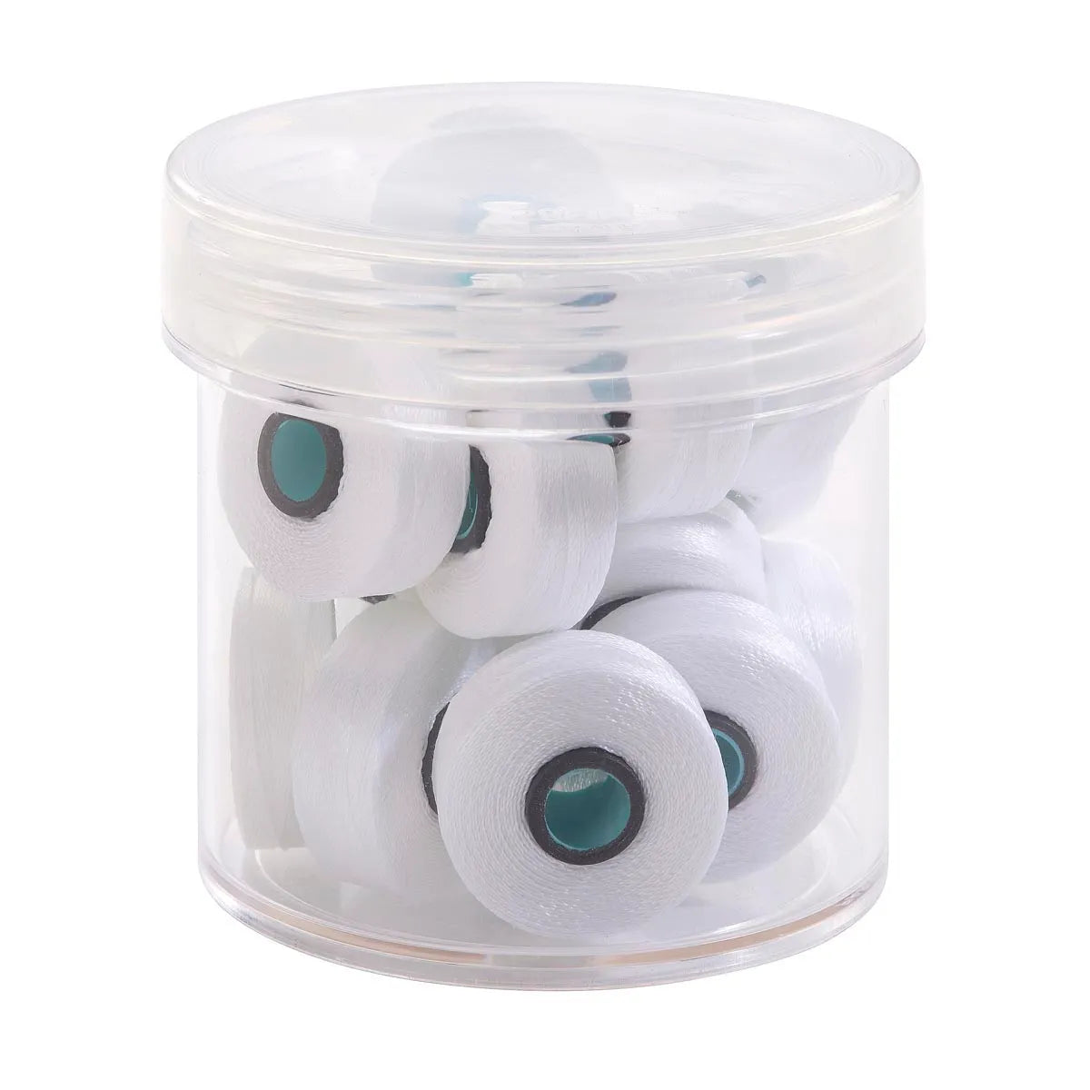 Magna-Glide Delights L - Jar of 20 Bobbins, 10000 White