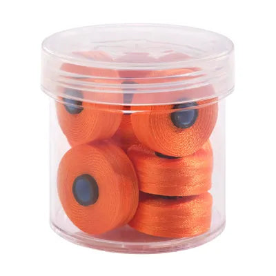 Magna-Glide Delights M - Jar of 10 Bobbins 51585 Lava - Lori's Quilting Shop