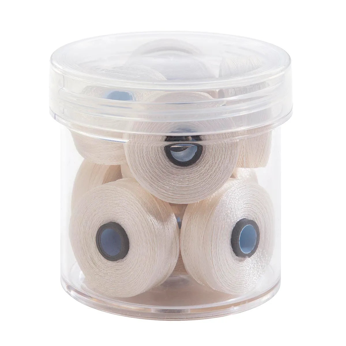 Magna-Glide Delights M - Jar of 10 Bobbins 10WG1 Linen - Lori's Quilting Shop