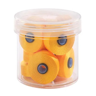 Magna-Glide Delights M - Jar of 10 Bobbins 80116 Mango - Lori's Quilting Shop