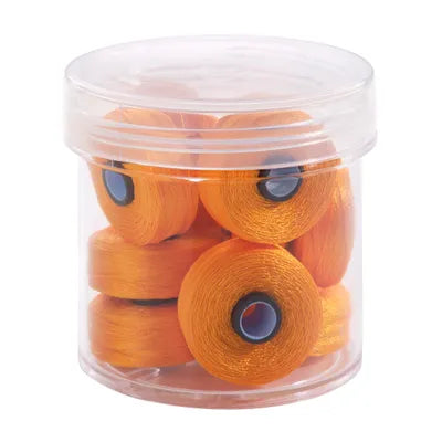 Magna-Glide Delights M - Jar of 10 Bobbins 80130 Marigold - Lori's Quilting Shop