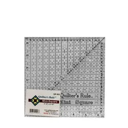 Quilter’s Rule – Mini Square Ruler, 6.5