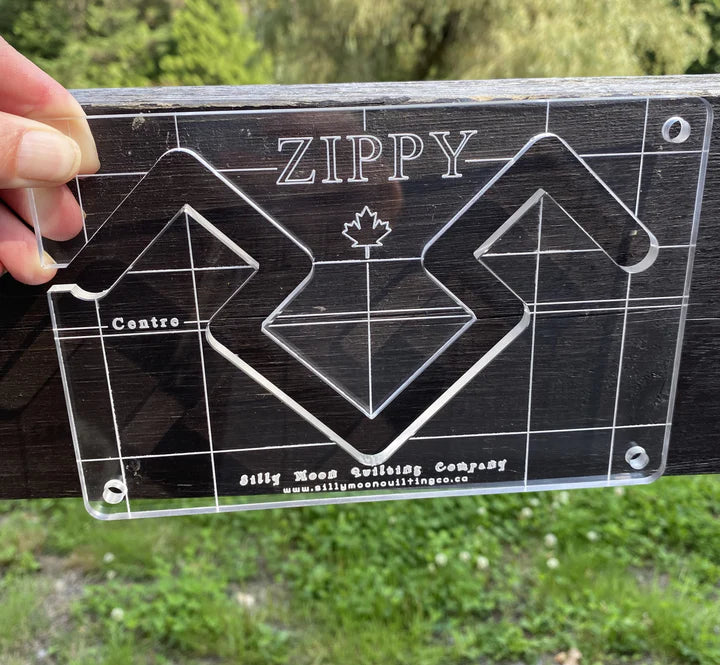Edge-to-Edge Quilting Ruler – Zippy - Silly Moon